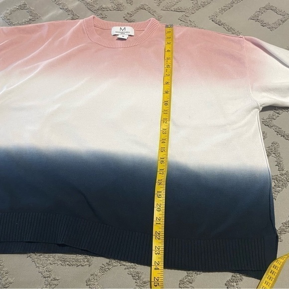 Magaschoni dip dyed crewneck sweater size 3X - Picture 5 of 7